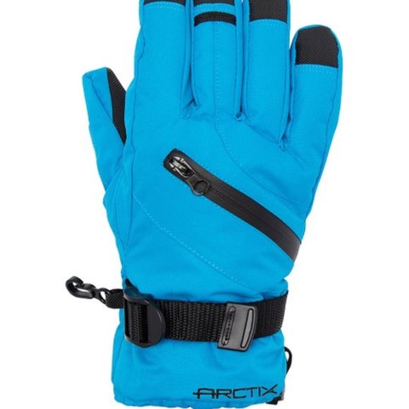 NWT ARCTIX | Marina Blue Buckle Zip Downhill Gloves - L - Picture 1 of 6